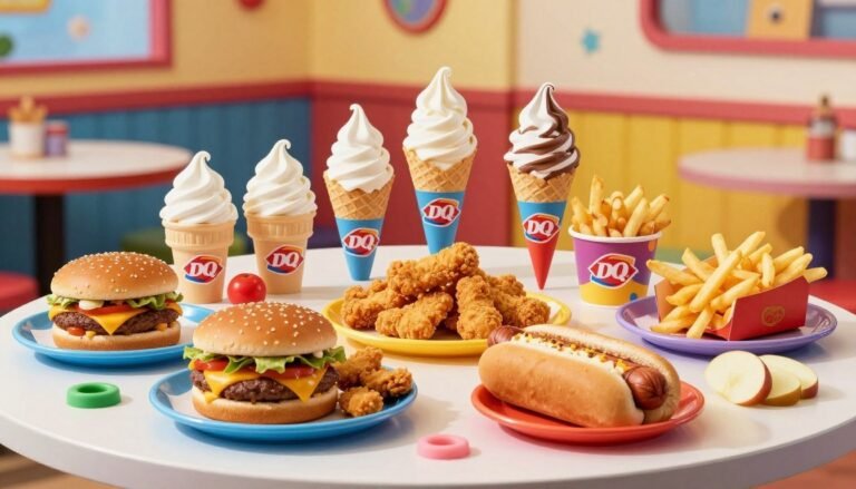 dairy queen kids menu